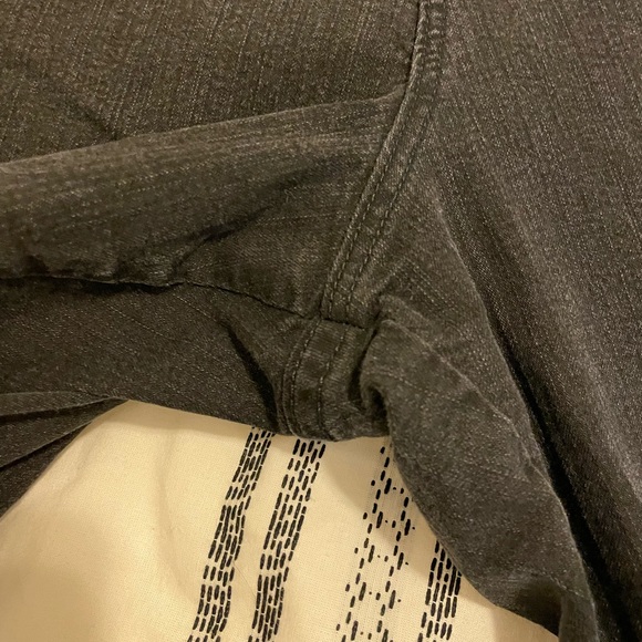 Lee Rider Capri Black Jeans Size 26w - Picture 3 of 10